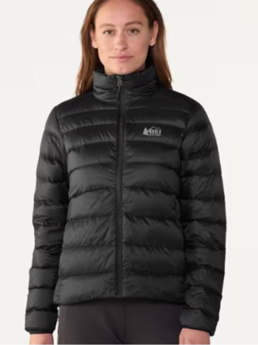 REI Pertex Quantum Women’s Black Puffer Jacket - Coat M